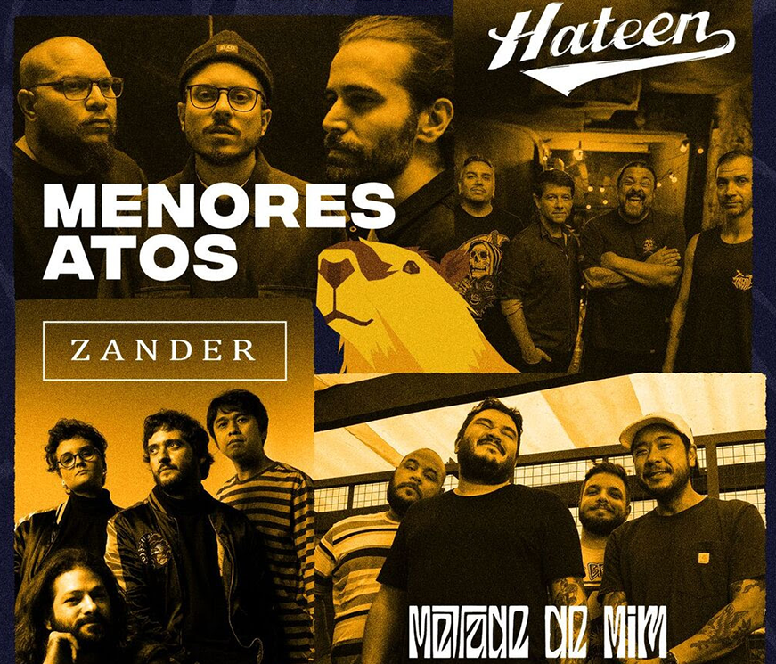Festival em Piracicaba (SP) reúne menores atos, Hateen, Zander e mais bandas