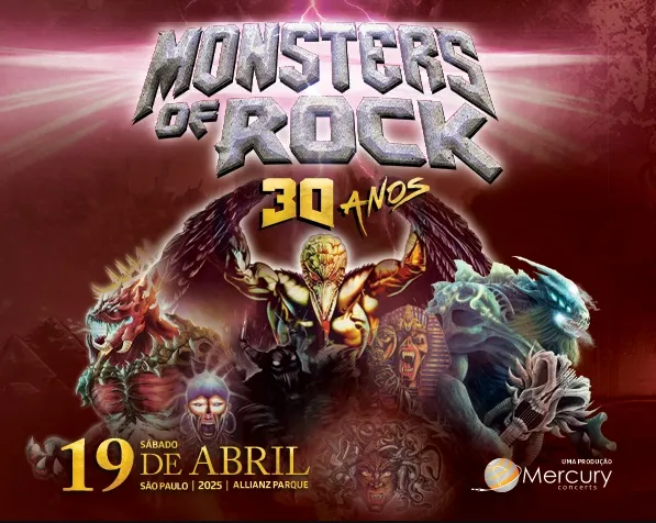 Monsters of Rock celebra 30 anos de história e paixão pelo rock