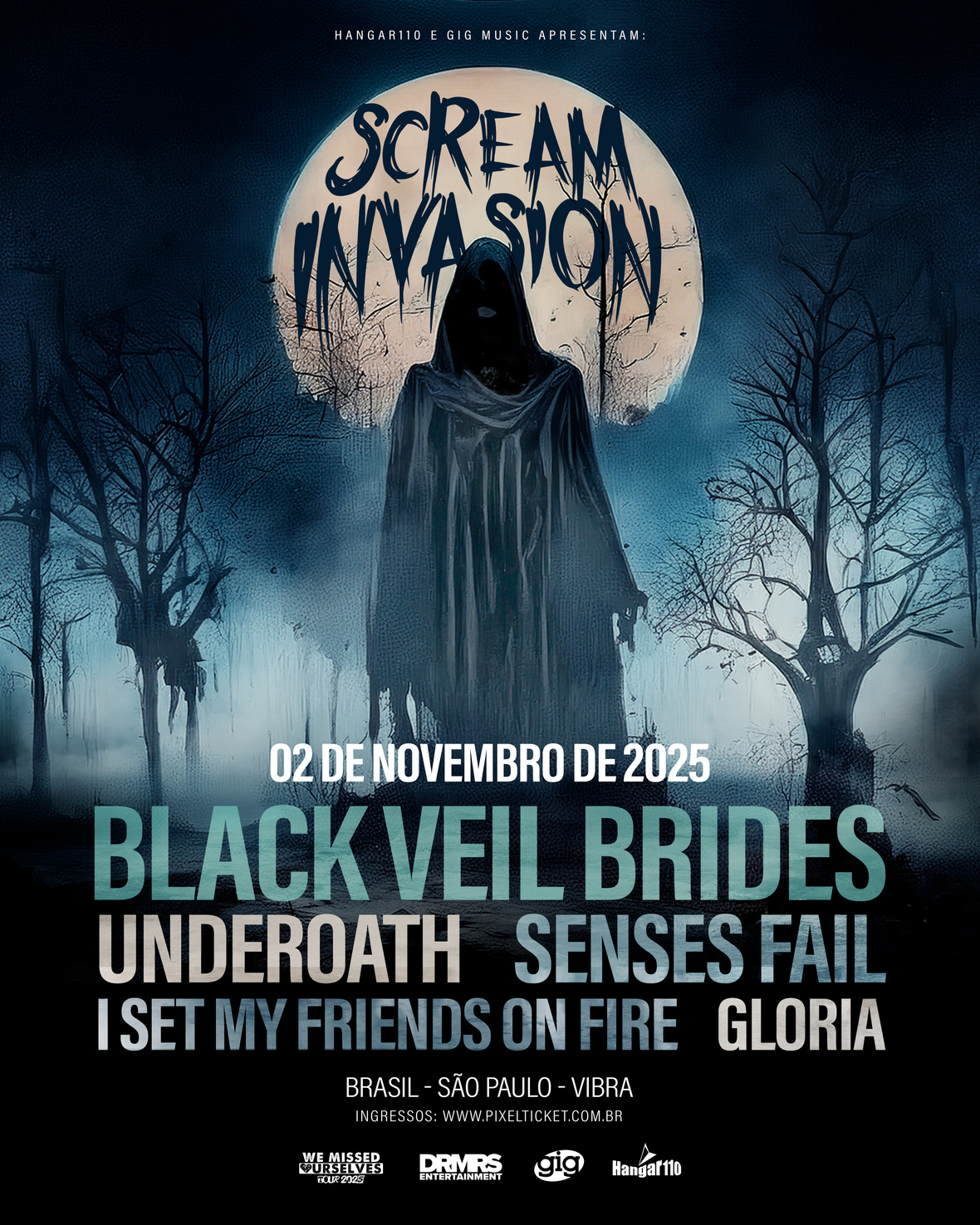 Scream Invasion: festival no Vibra São Paulo adiciona Gloria ao lineup 