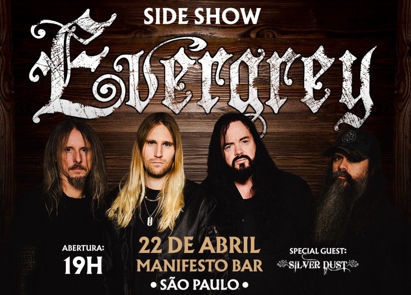 Evergrey anuncia side show do Bangers Open Air em São Paulo com Silver Dust