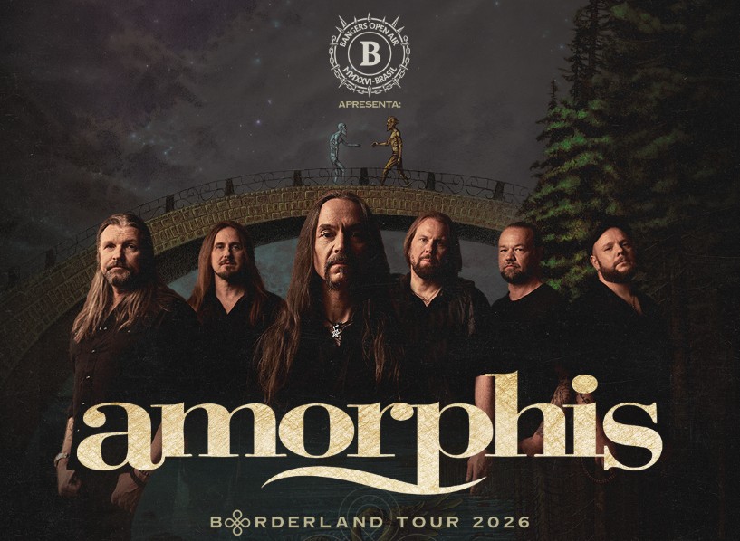 Amorphis confirma três shows no Brasil durante turnê mundial de 2026