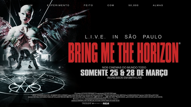 Filme do Bring Me The Horizon exibe show memorável da banda em São Paulo