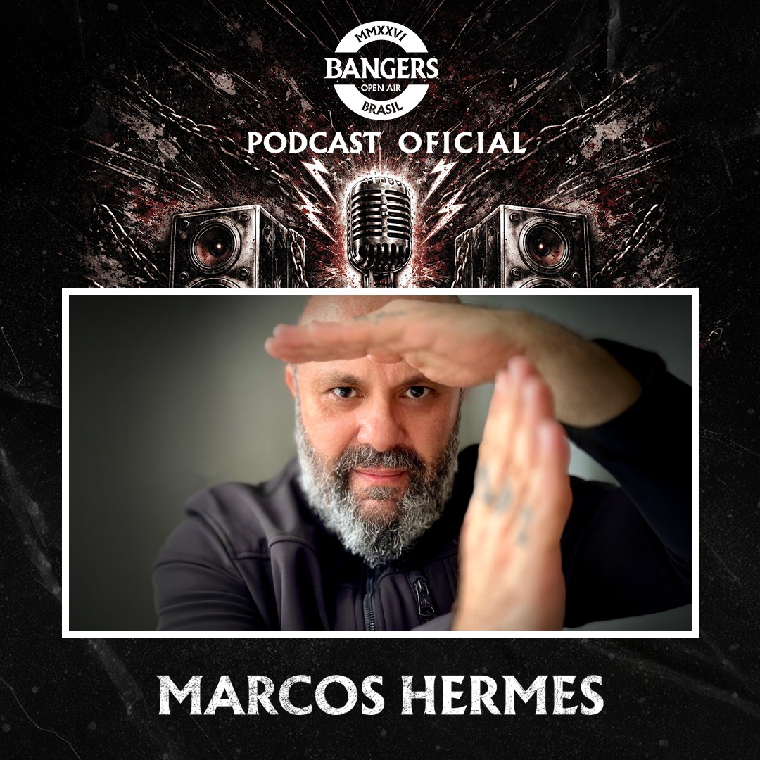 Podcast do Bangers Open Air estreia nova temporada com Marcos Hermes no episódio de abertura