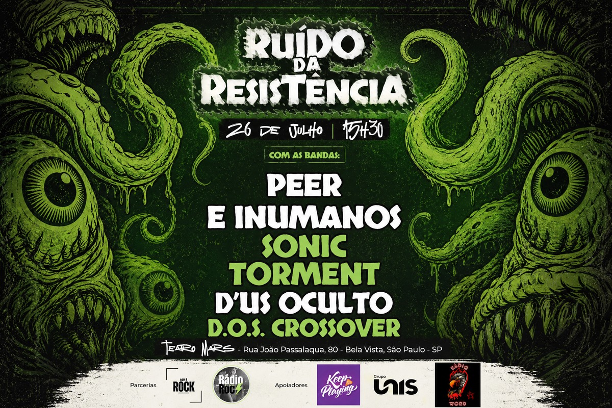 Festival Ruído da Resistência reúne nomes da cena underground em São Paulo